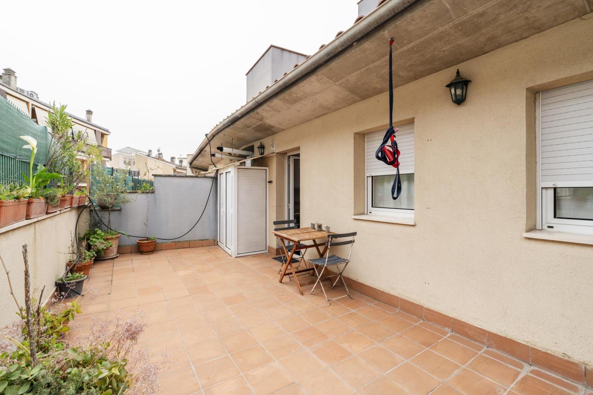 Apartamento con dos grandes terrazas Gerona Exterior foto