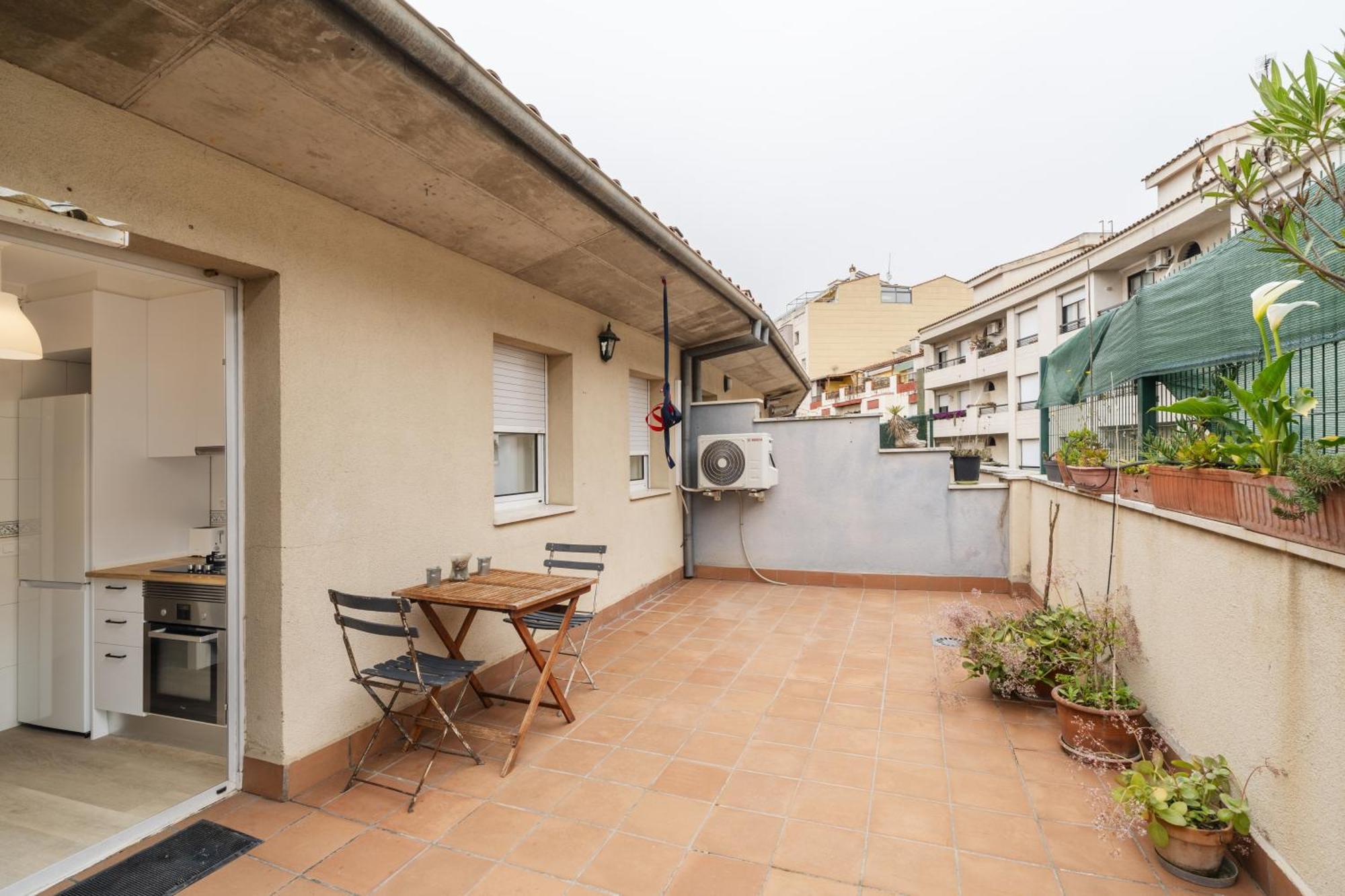 Apartamento con dos grandes terrazas Gerona Exterior foto